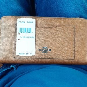 Authentic coach wallet